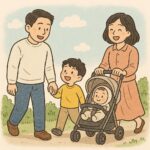 화목한 가족의 모습