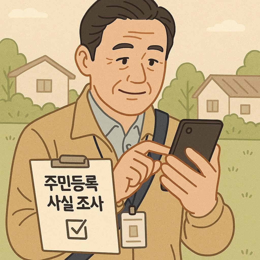 주민등록사실조사