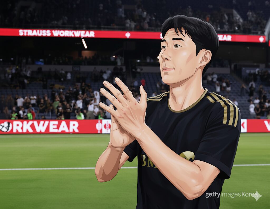 손흥민 일러스트